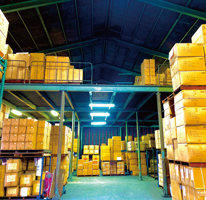 南花田共同倉庫/敷地内・作業風景